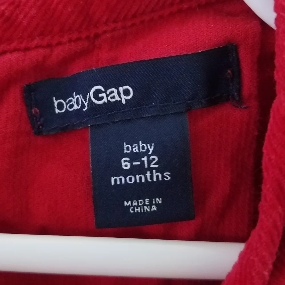 Gap Light Corduroy Dress 6-12m